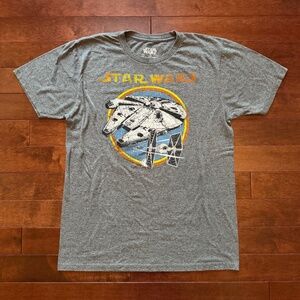 Star Wars Gray Millennium Falcon T-Shirt